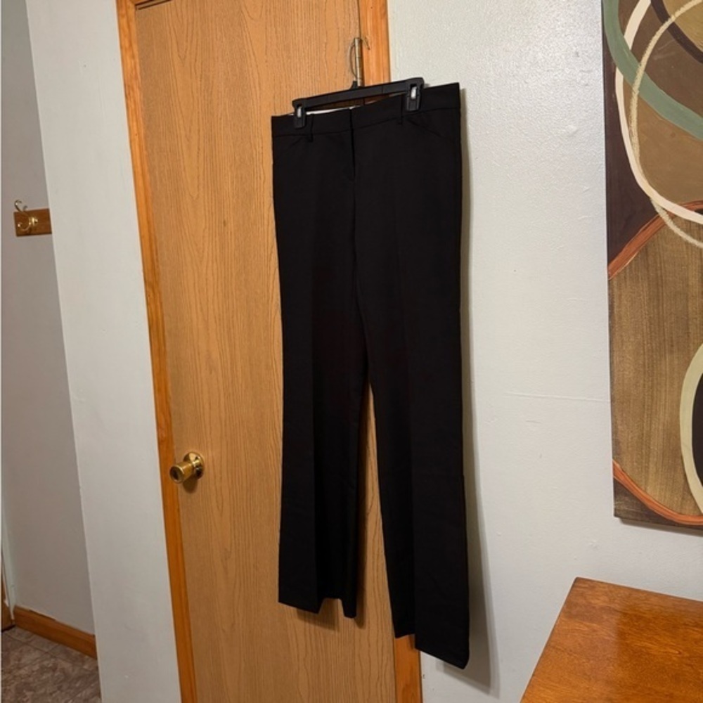 Laundry by Shelli Segal "The Tracey" NWT Size 10 Black Slim Fit Dress Pants